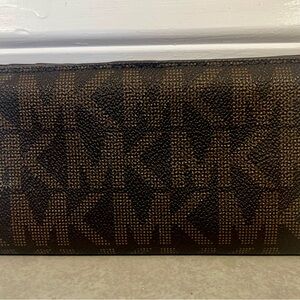 Michael Kors Brown Monogram Wallet